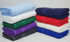 100% Cotton Bath Sheets 450gsm Pack of 3 Mixed Colours
