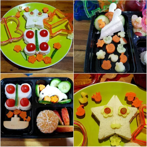 16 PCS Sandwich Cutter | Kids DIY Toast Mold | Bread Food Moulds | Xmas Gift