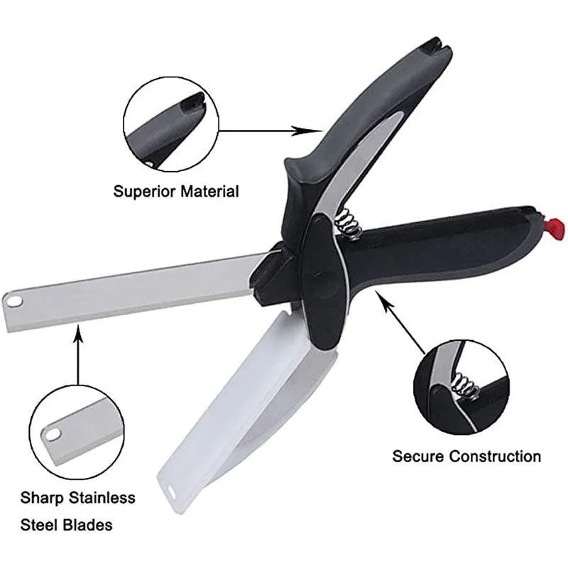 2-in-1 Clever Cutter Kitchen Scissor AO-78332