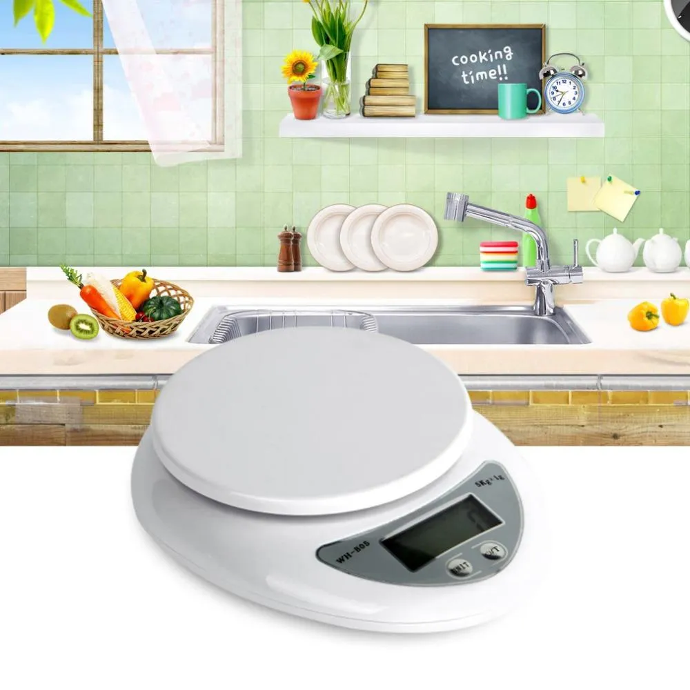 5kg Digital Kitchen Food Diet Postal Scale Electronic Weight Scales
