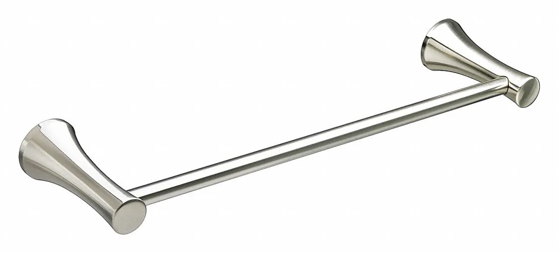 American Standard 18"L Satin Nickel Brass Towel Bar, C Series Collection - 8337018.295