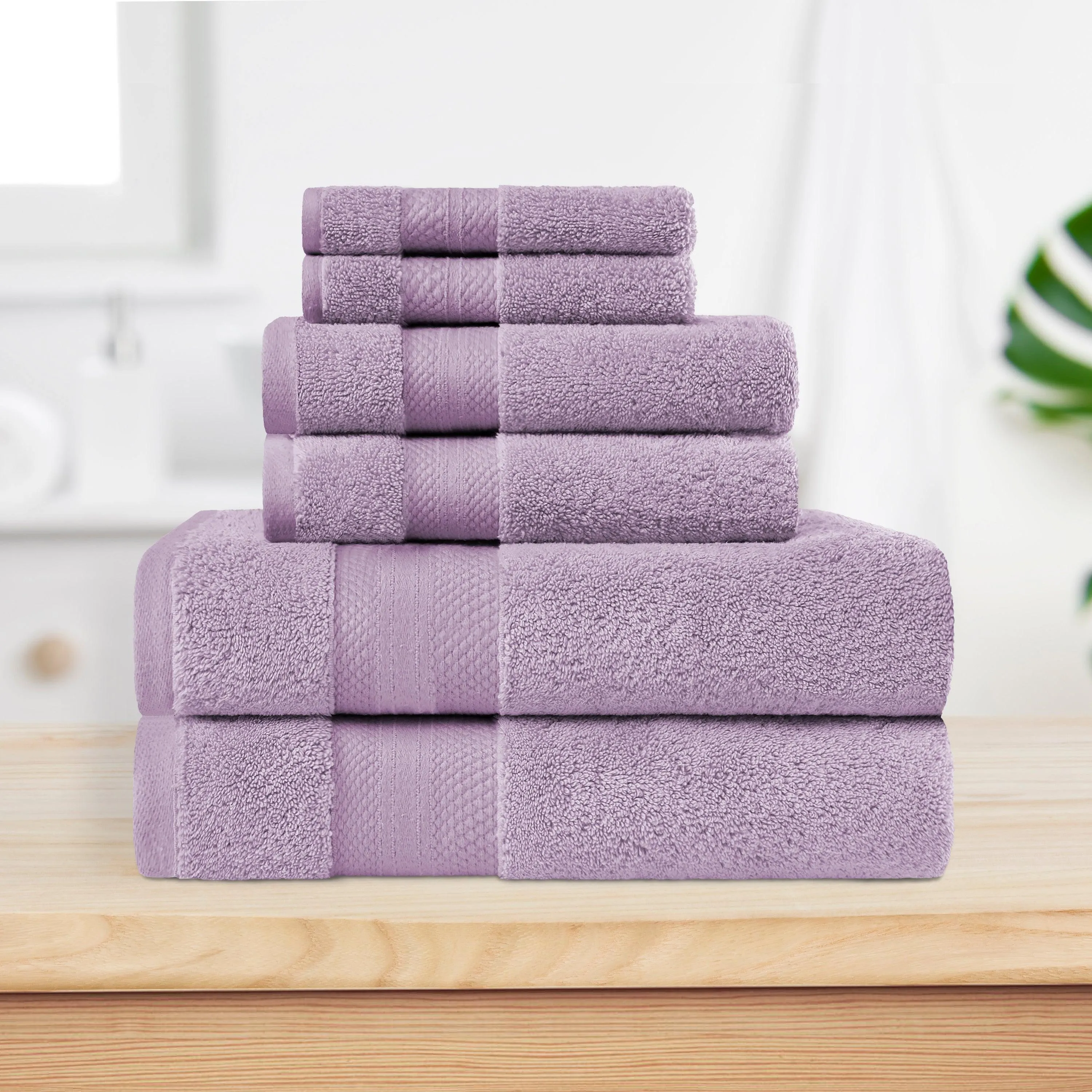 Aria Turkish Cotton Super Absorbent Assorted Towel Set Collection