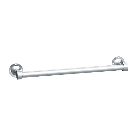 ASI 0755-SS18, Heavy-Duty Towel Bar 18"Length, Surface-Mounted, Stainless Steel