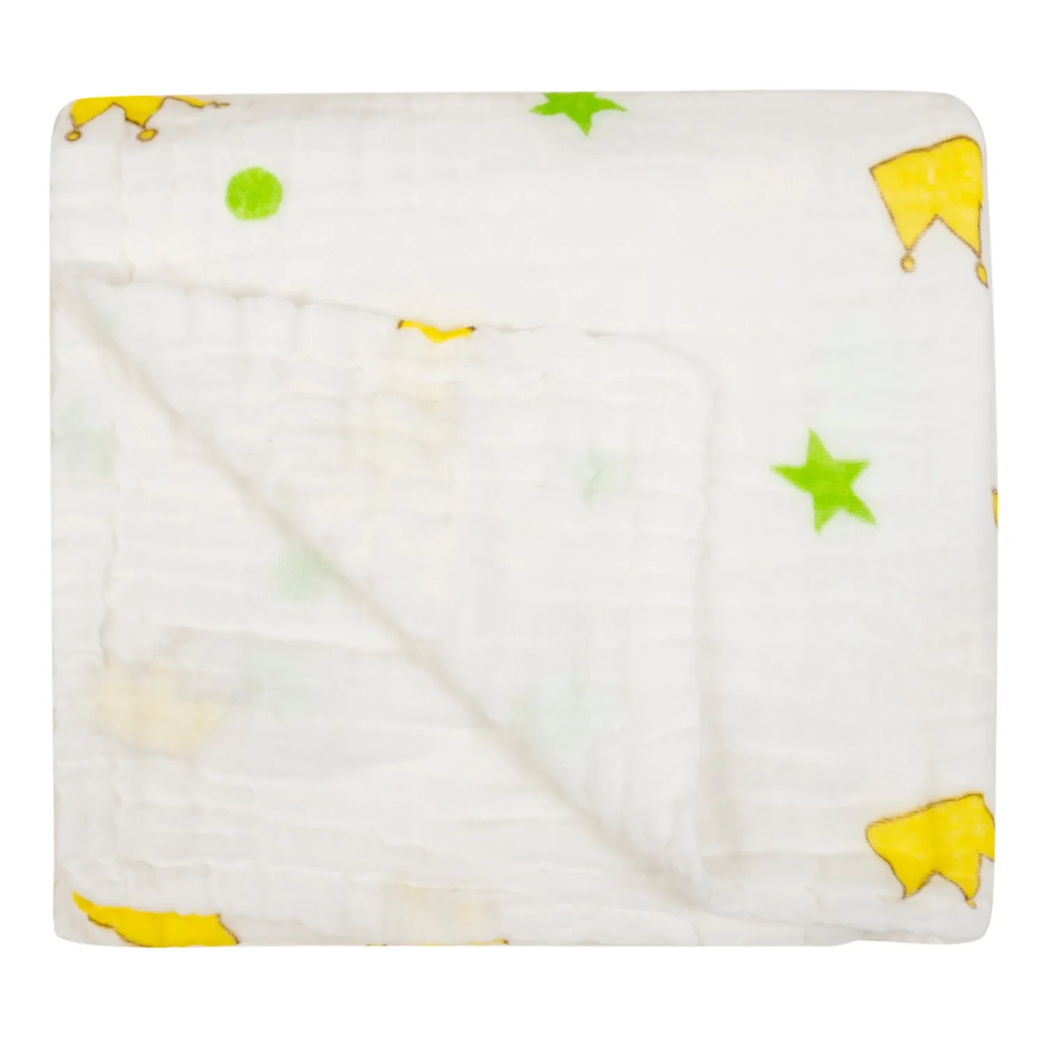 Baby Moo Crown 100% Cotton Ultra Soft Eco Friendly Absorbent Towel - White