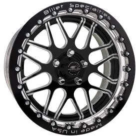 Billet Specialties AMC45 Lonestar Single Beadlock Black Satin Custom Order Wheels AMCB45SB510