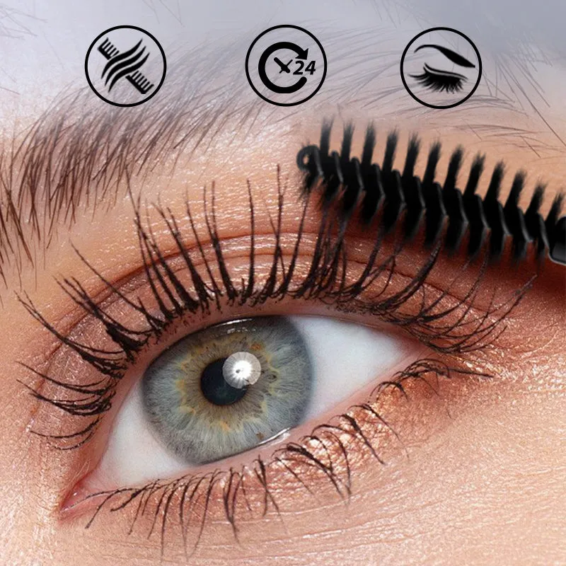Buy 1 Get 1 FreeWaterproof Black Mascara for Volume & Length