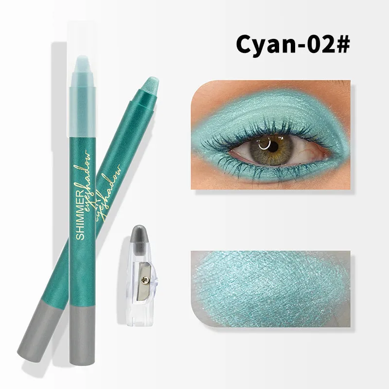 Buy 1 Get 1 FreeWaterproof Glitter Eyeshadow Stick with Sharpener