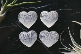 Buy 3 Get 1 Free Selenite Hearts