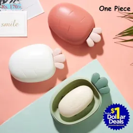 Carrot Soap Holder With Cover