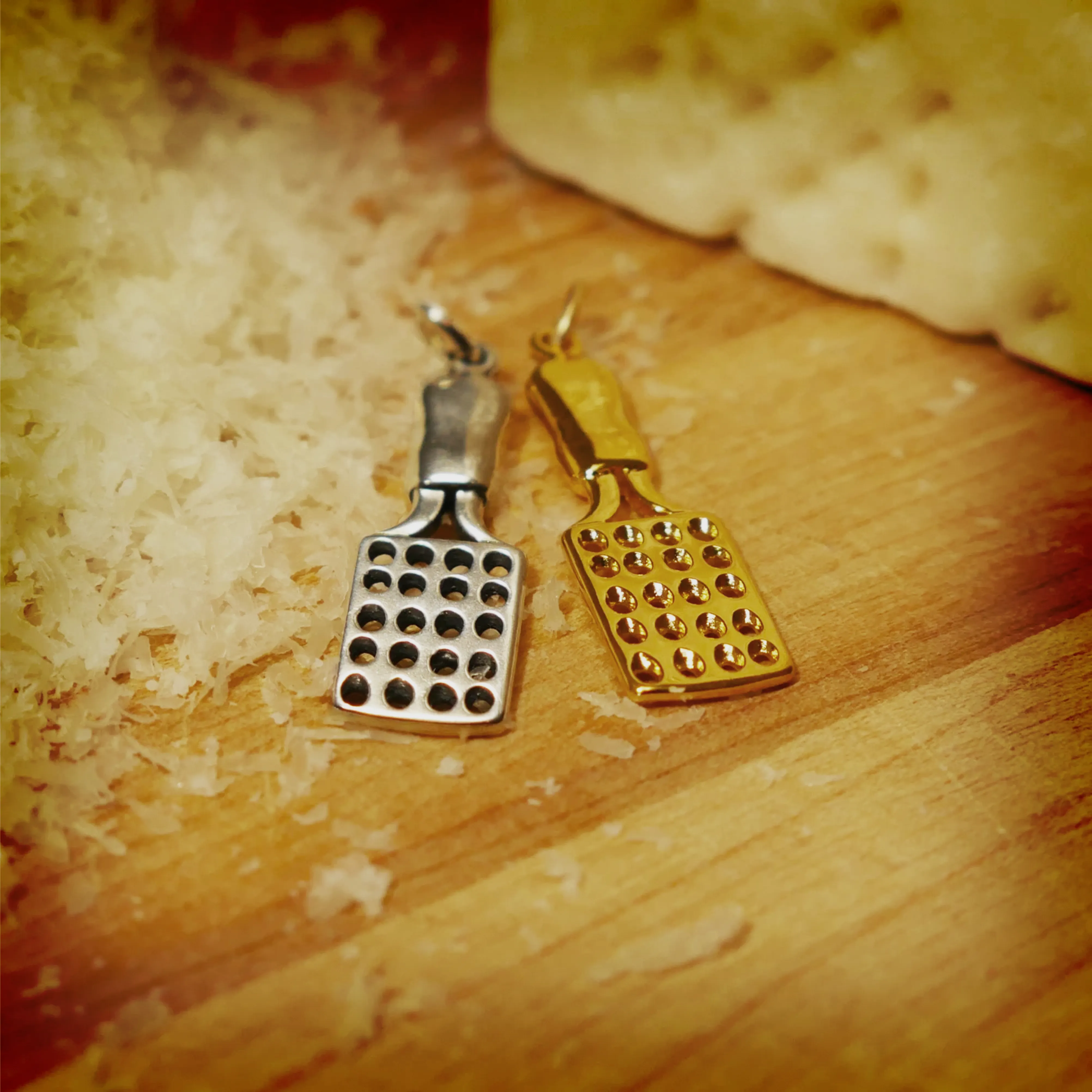 Cheese Grater Charm