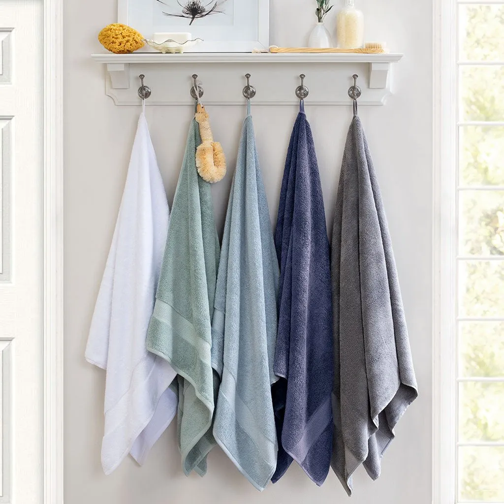 Classic Navy Towel Spa Bundle (2 Wash   2 Hand   4 Bath Towels)