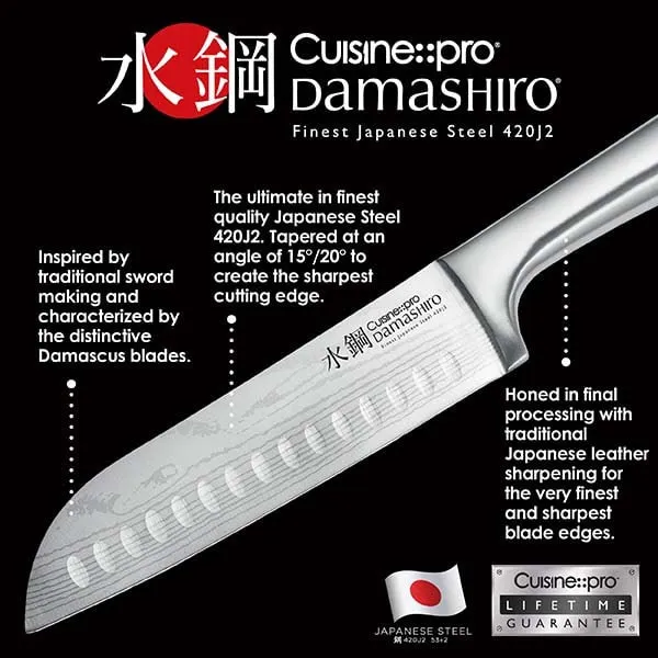 Cuisine::pro® Damashiro® 4 Piece Steak Knife Set 11.5cm/4.5"