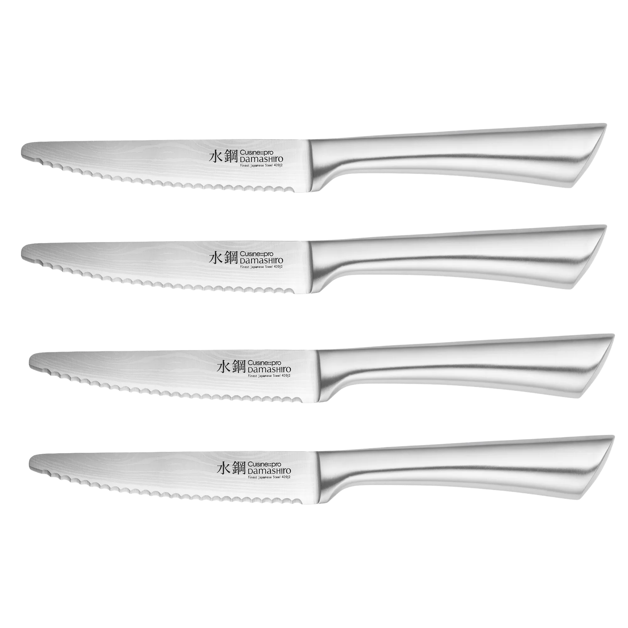 Cuisine::pro® Damashiro® 4 Piece Steak Knife Set 11.5cm/4.5"
