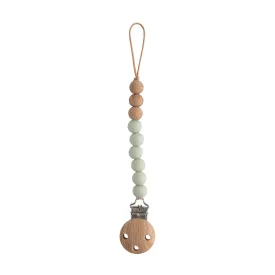 Eva Silicone Pacifier Clip - Sage