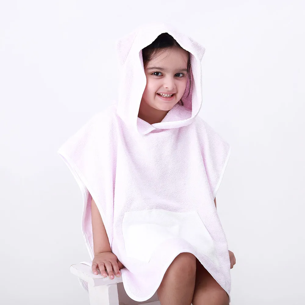 Fancy Fluff Bamboo Cotton Poncho - Kitty
