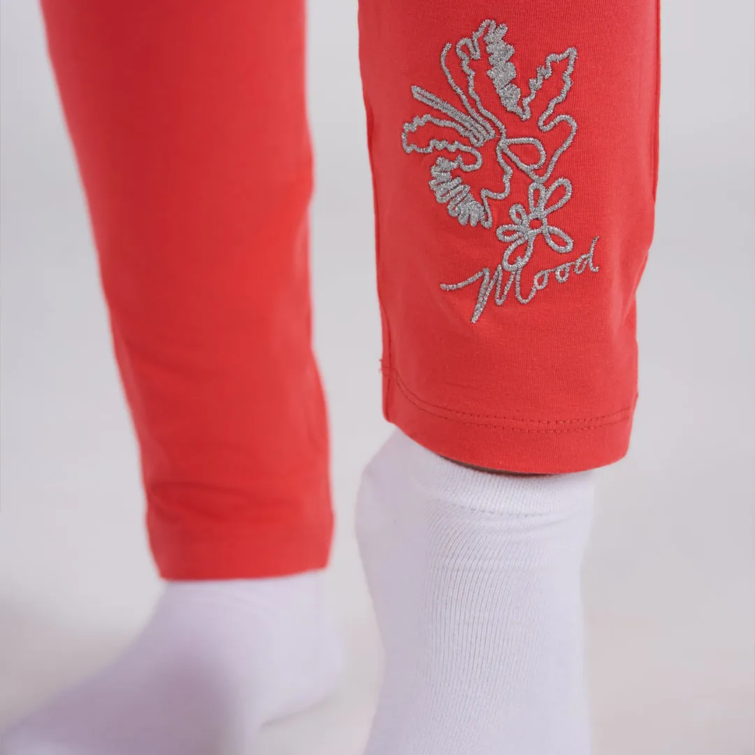 Girls long sleeve pajama Rose