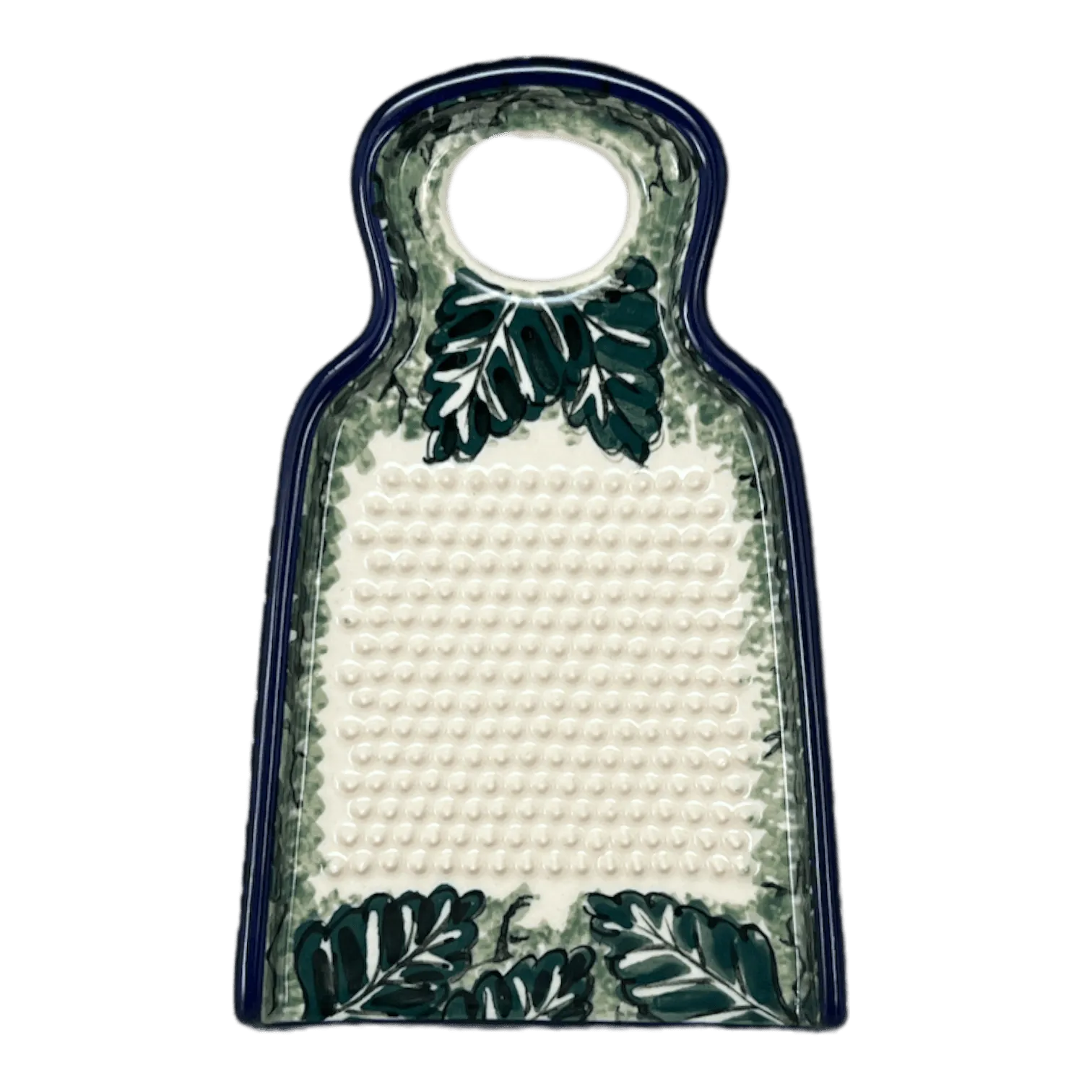 Grater, 6" Small in "Blue Dahlia" by Ceramika Artystyczna | AB46-U1473