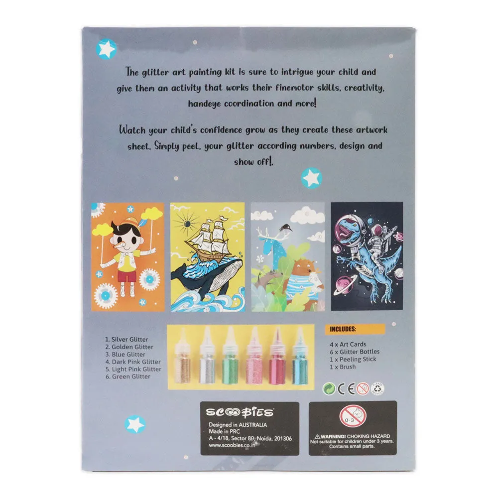 Happy Dragons Fairies Sequin Art Set