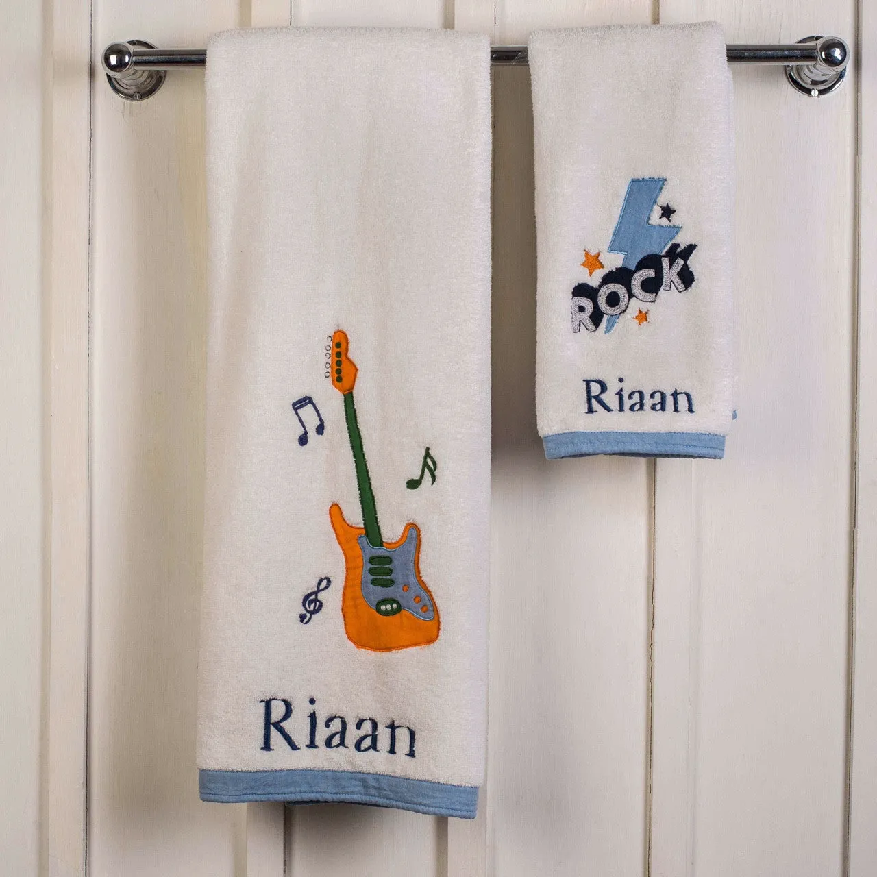 Kids Hand/Bath Towel - Rockstar