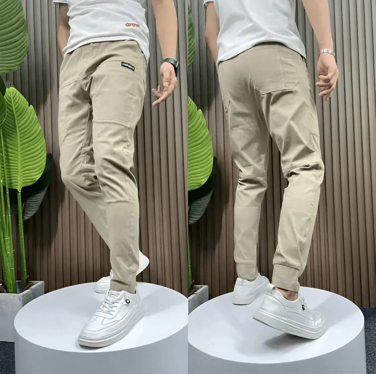 Killian - Casual Elastic Cargo Pants (Buy 1 Get Free)