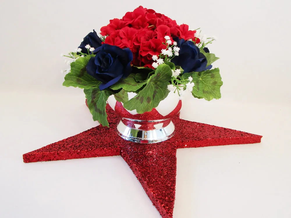 Large Red Stryofoam Star cutout - Clearance
