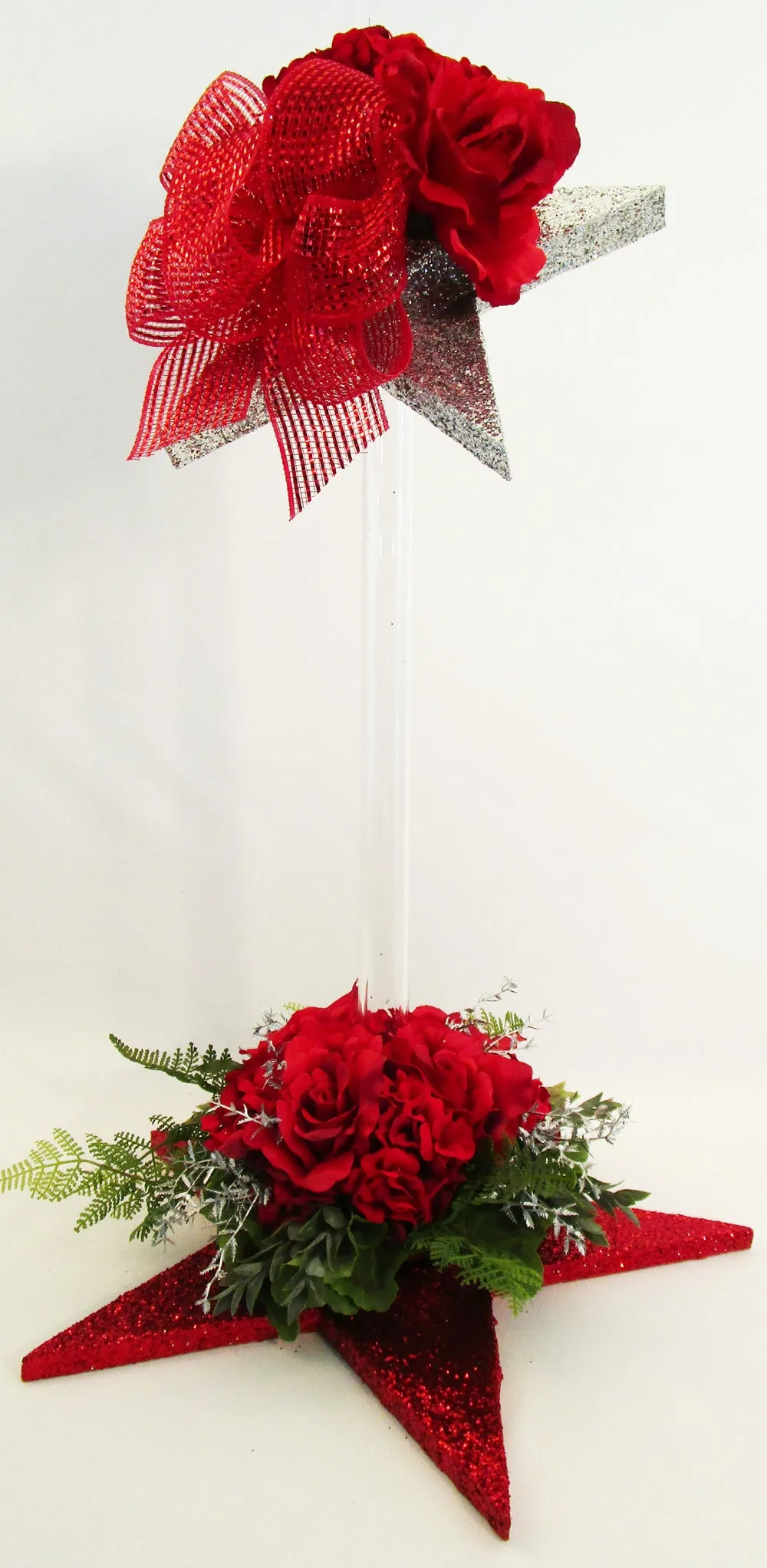 Large Red Stryofoam Star cutout - Clearance