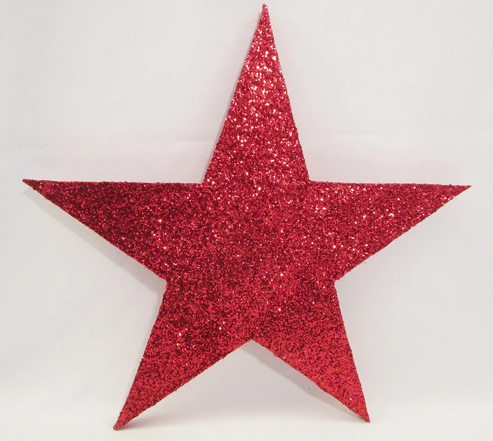 Large Red Stryofoam Star cutout - Clearance