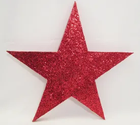 Large Red Stryofoam Star cutout - Clearance