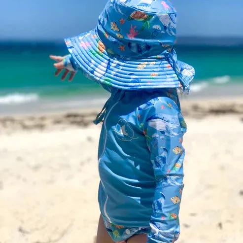 Little E & Co - Long Sleeve Rashie | Ocean