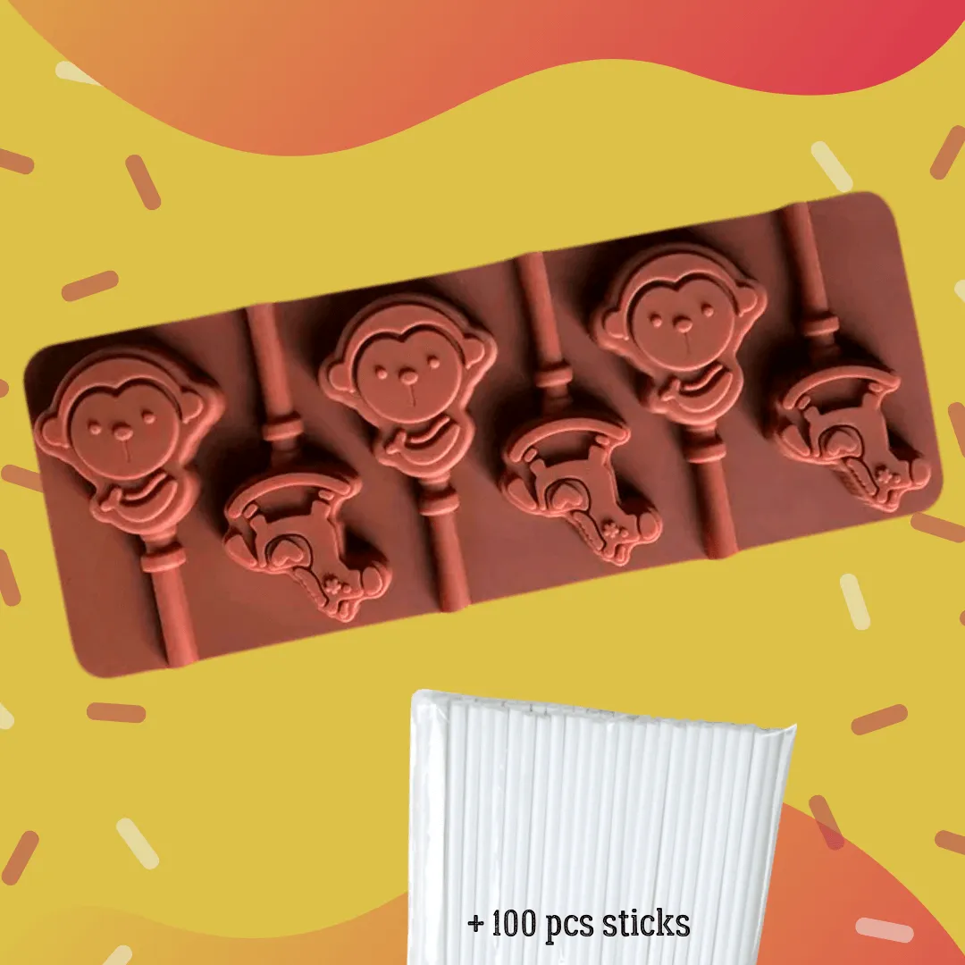 Pop Treat® Lollipop Mold Set
