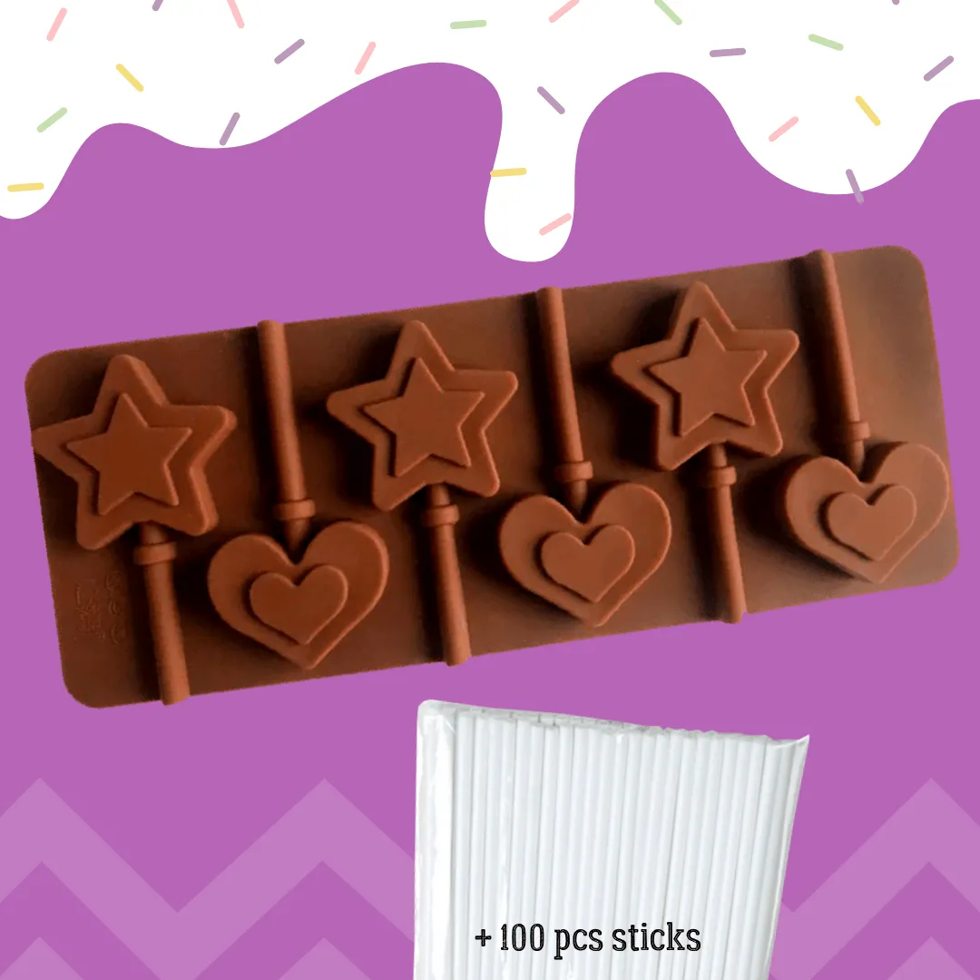 Pop Treat® Lollipop Mold Set