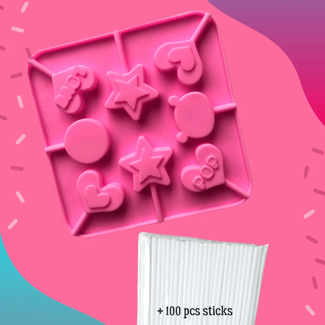 Pop Treat® Lollipop Mold Set