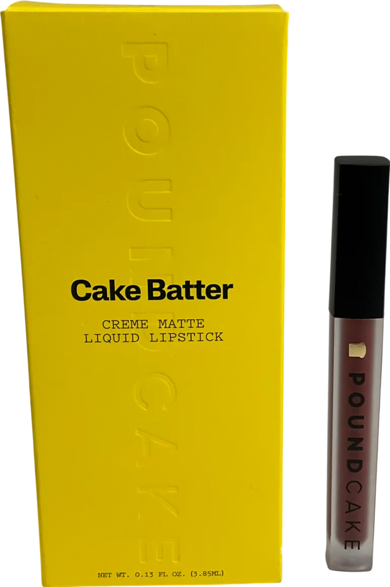 pound cake Cake Batter Crème Matte Liquid Lipstick Rum 3.8ml
