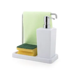 PRIMANOVA KITCHEN LIQUID SOAP DISPENSER & TOWEL HOLDER