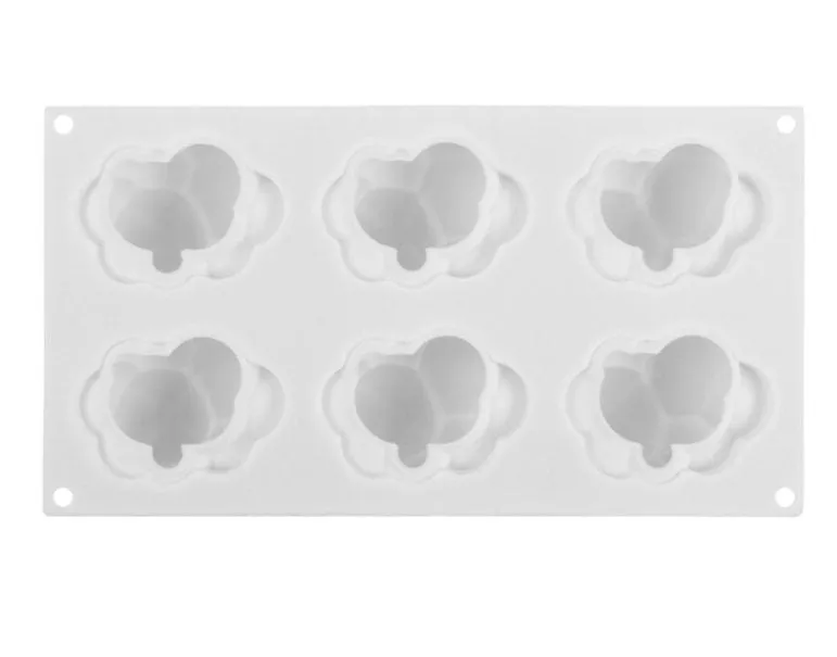 Puffy Cloud Silicone Mould For Candy Chocolate Soap Soap Mold, Raincloud Mold, Small Cloud Stud Mold, Cake Mold, Resin Mold Ice Mold