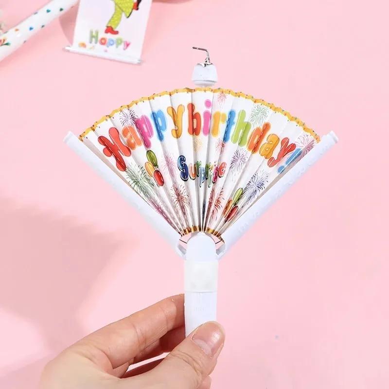  Reusable Novelty Fan Birthday CandleBUY 5 GET 3 FREE BEST GIFT FOR LOVED ONE