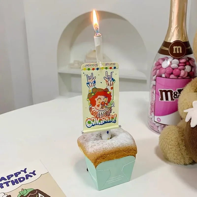 Reusable Novelty Fan Birthday CandleBUY 5 GET 3 FREE BEST GIFT FOR LOVED ONE