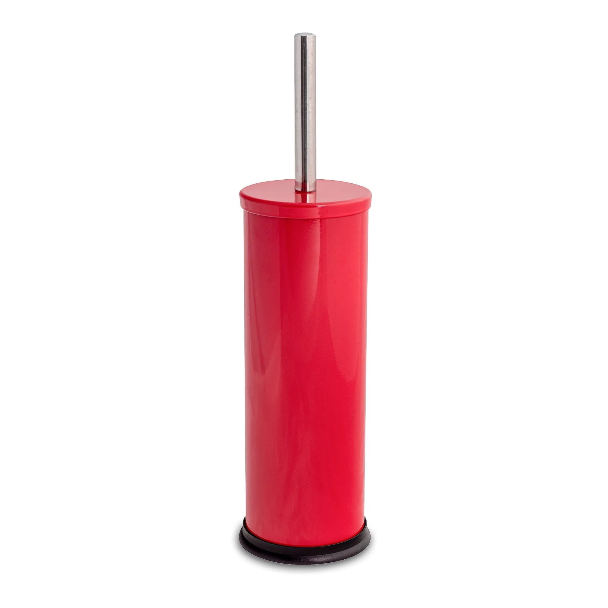 Round Stainless Steel Toilet Brush & Holder - By Harbour Housewares