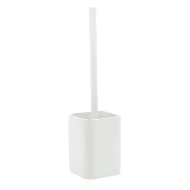 S&P Copenhagen White Toilet Brush & Holder - 9.5x36cm