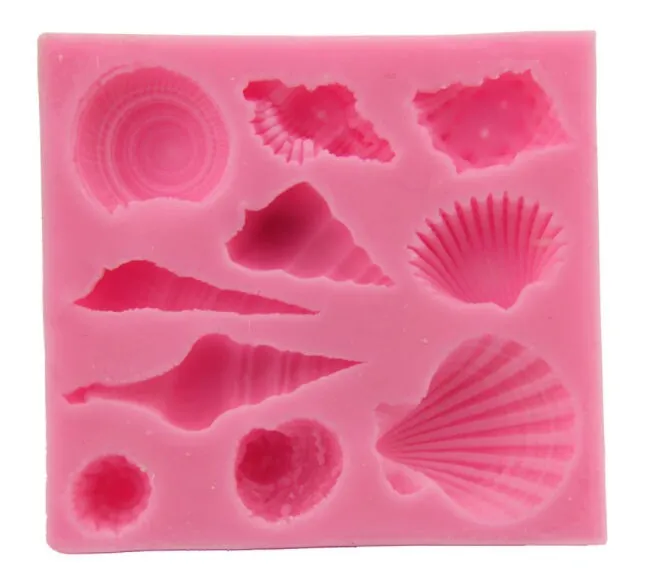 Seashell Cake Mold, Sea Shell Mold, Baking Tool, Silicone Mold, Chocolate Mold, Cupcake Decorations Tools