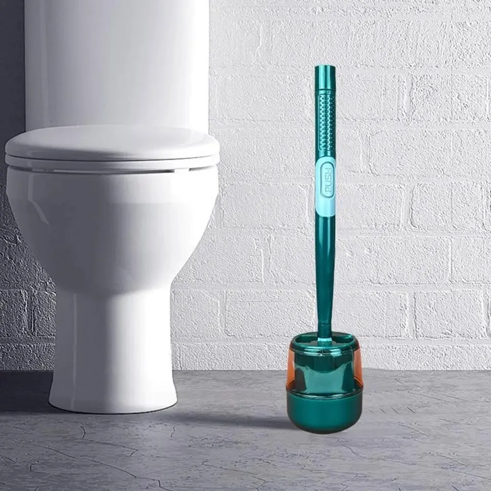Silicone Soap Dispensing Toilet Brush