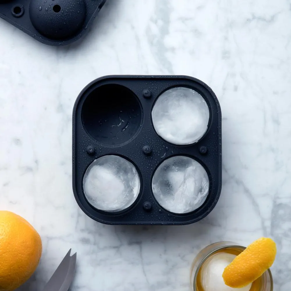 Sphere Ice Mold - Charcoal