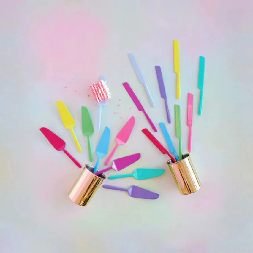 Sugar Sweet Cake Server & Knife Set