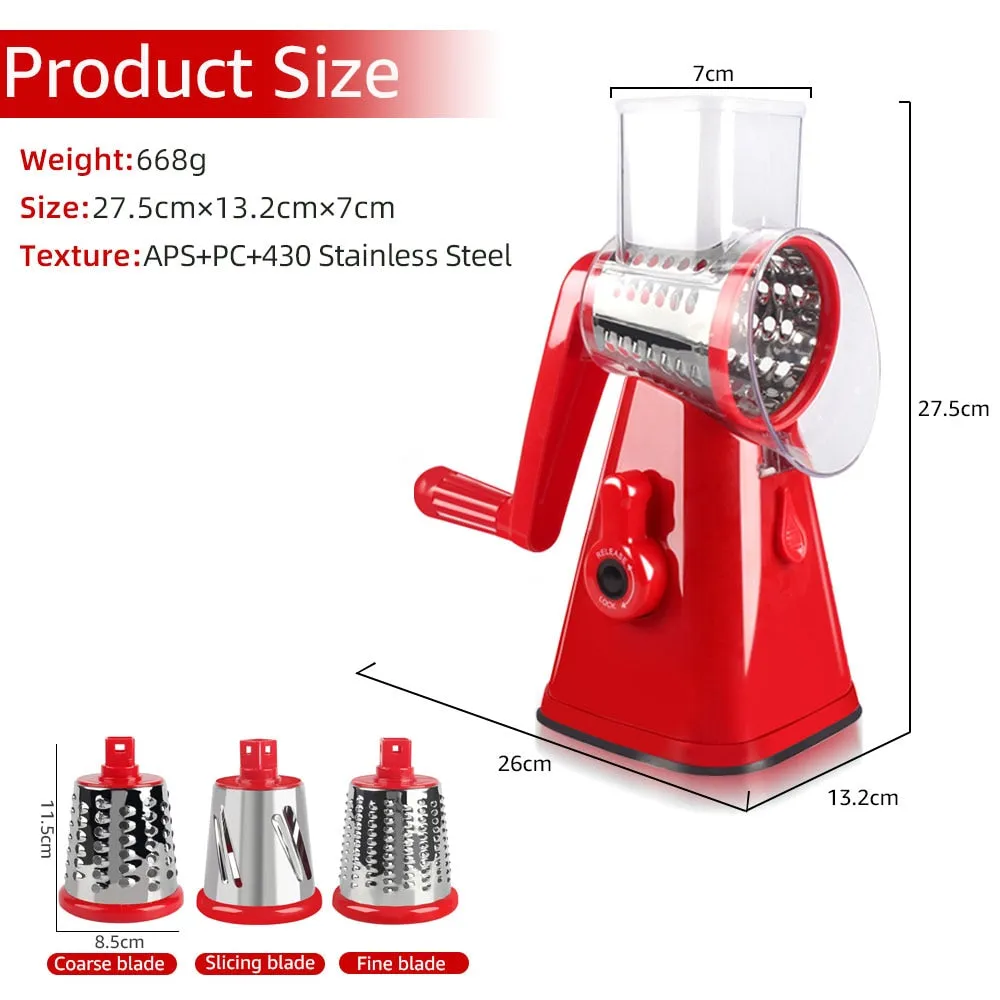 Upgraded Rotate Drum Grater