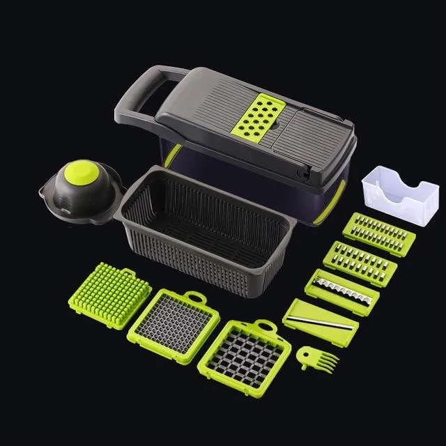 Vegetable Cutter 6 Dicing Blades Mandoline Slicer. Fruit Peeler Potato Cheese Grater. Vegetable Slicer Kitchen Accessories.