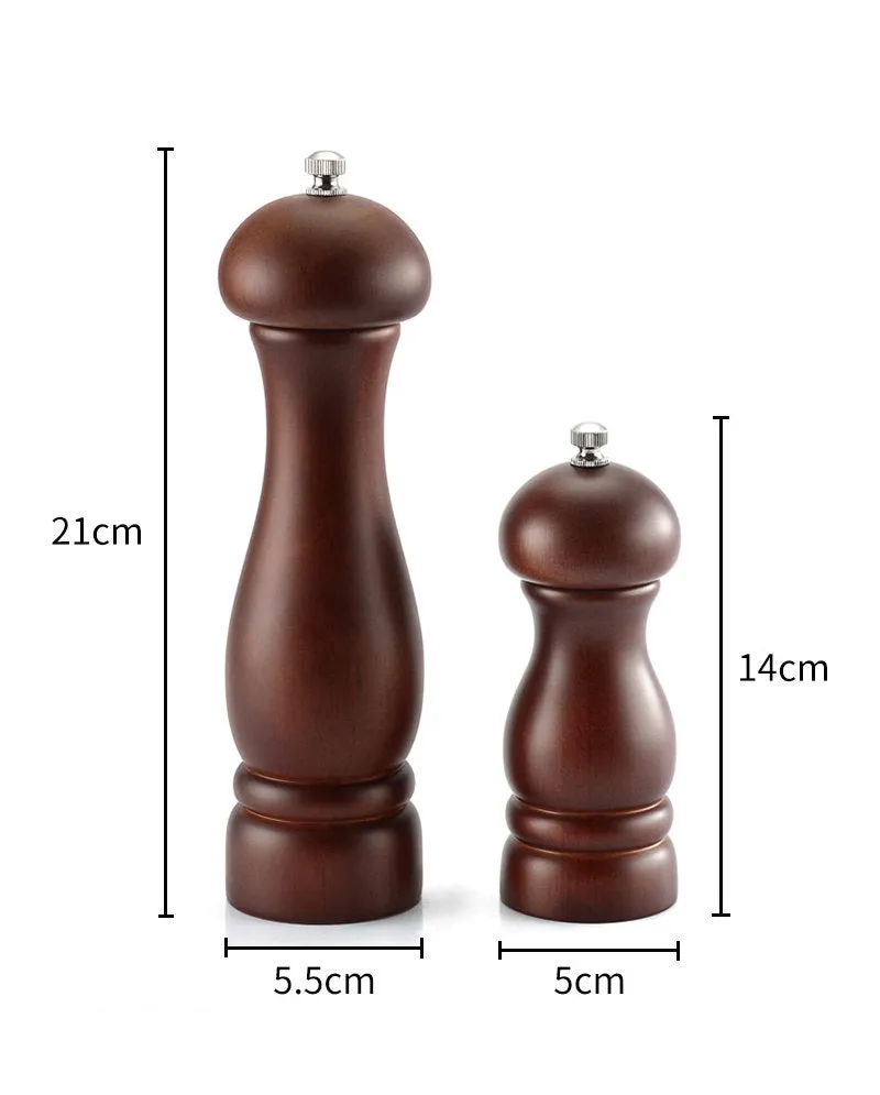 Wooden Pepper Mill, Gift for Mom, Salt and Pepper Mill, Grinder Hand Crafted, Salt and Pepper Shakers, Spice Mill, Gift, Kitchen Decor