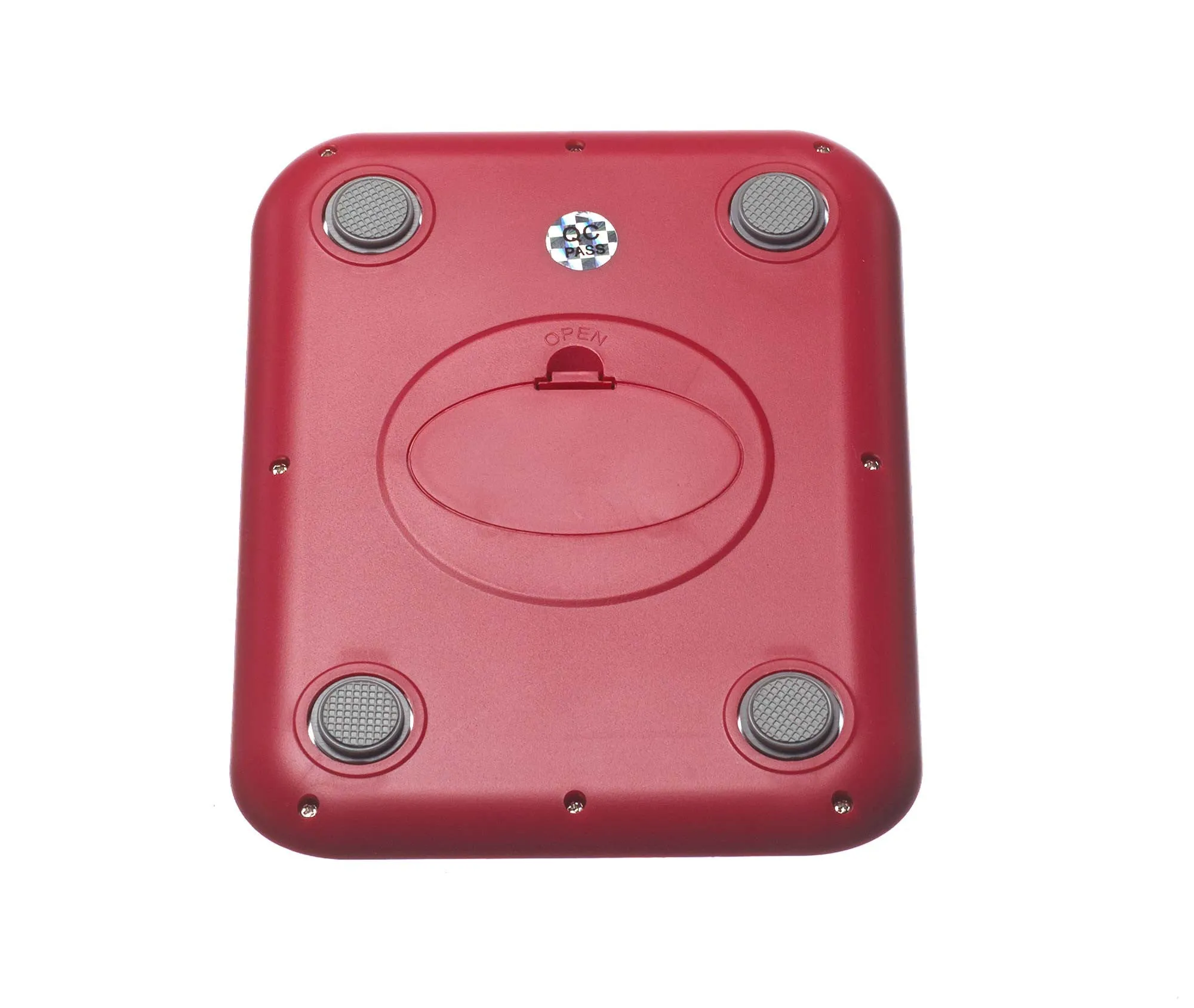ZWEISSEN  Digital Scale: Aprilia - Red, 11lb capacity